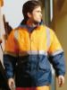 Picture of Unisex Adults Hi-Vis Polar Fleece Lined Jacket With Reflective Tape