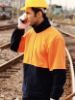 Picture of Unisex Adults Hi-Vis Full Zip Polar Fleece
