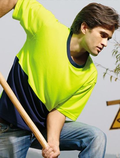 Picture of Unisex Adults Hi-Vis Safety Tee