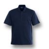 Picture of Kids Plain Colour Poly Face Cotton Backing Short Sleeve Polo