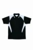 Picture of Unisex Adults Honey Comb Contrast Panel Polo