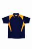 Picture of Unisex Adults Honey Comb Contrast Panel Polo