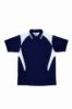 Picture of Unisex Adults Honey Comb Contrast Panel Polo