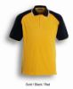 Picture of Unisex Adults Three Tone Polo