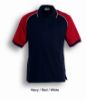 Picture of Unisex Adults Three Tone Polo