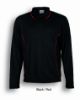 Picture of Stitch Feature Essentials-Unisex Adults Long Sleeve Polo