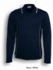 Picture of Stitch Feature Essentials-Unisex Adults Long Sleeve Polo