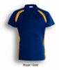 Picture of Team Essentials-Mens Short Sleeve Contrast Panel Polo