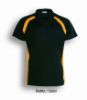 Picture of Team Essential-Ladies Short Sleeve Contrast Panel Polo