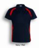 Picture of Team Essential-Ladies Short Sleeve Contrast Panel Polo
