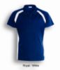 Picture of Team Essential-Ladies Short Sleeve Contrast Panel Polo