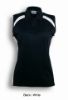 Picture of Team Essentials-Ladies Sleeveless Contrast Polo
