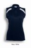 Picture of Team Essentials-Ladies Sleeveless Contrast Polo
