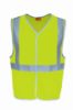 Picture of Unisex Adults Hi-Vis Vest With Crossing Tape