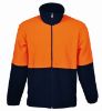 Picture of Unisex Adults Hi-Vis Full Zip Polar Fleece