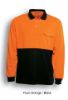 Picture of Unisex Adults Hi-Vis Safety Polo - Long Sleeve
