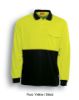 Picture of Unisex Adults Hi-Vis Safety Polo - Long Sleeve