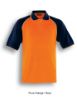 Picture of Unisex Adults Hi-Vis Raglan Sleeve Polo