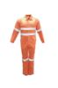 Picture of Unisex Adults Hi-Vis Cotton Drill Overall With X Pattern Reflective Tape